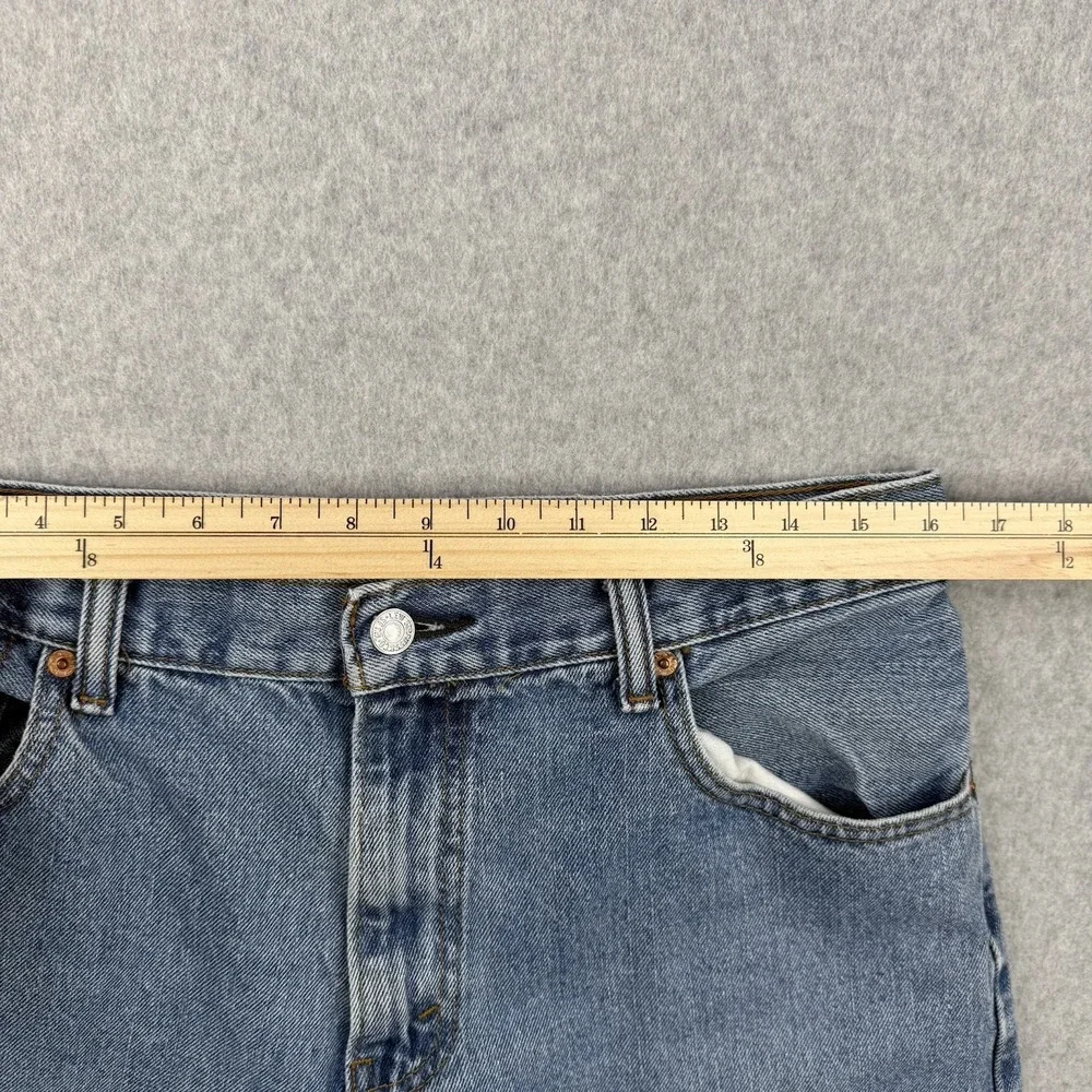 Vintage Levis‎ Jeans Mens 33x29 Blue Y2K 517 Bootcut Denim Western Cotton
